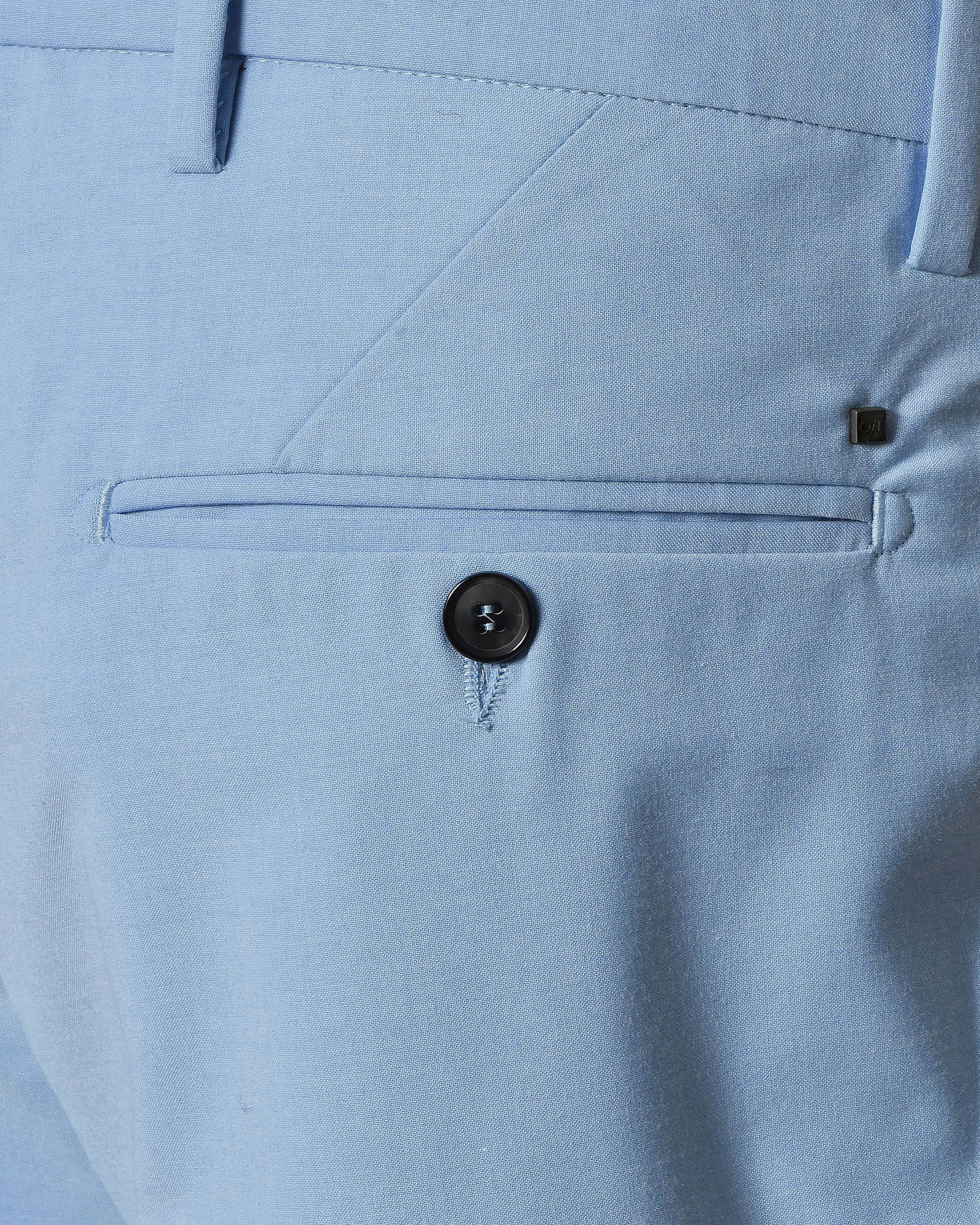 Pantalon à pinces bleu Outfit