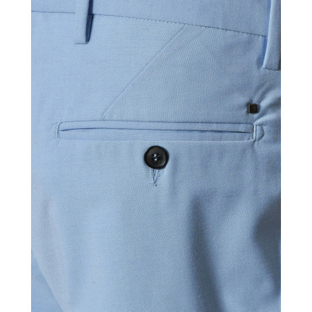 Pantalon à pinces bleu Outfit