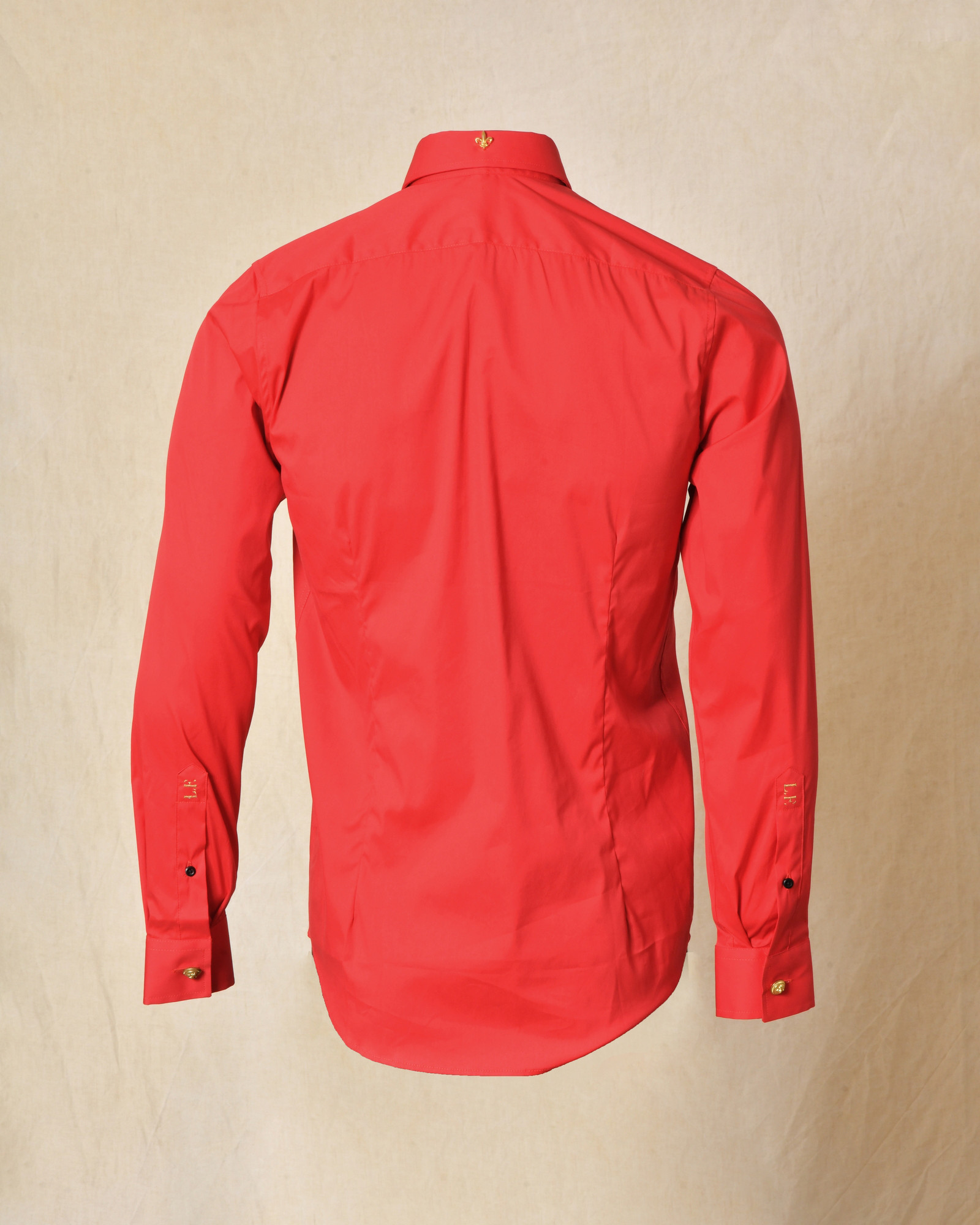 Chemise en coton rouge Lords & Fools