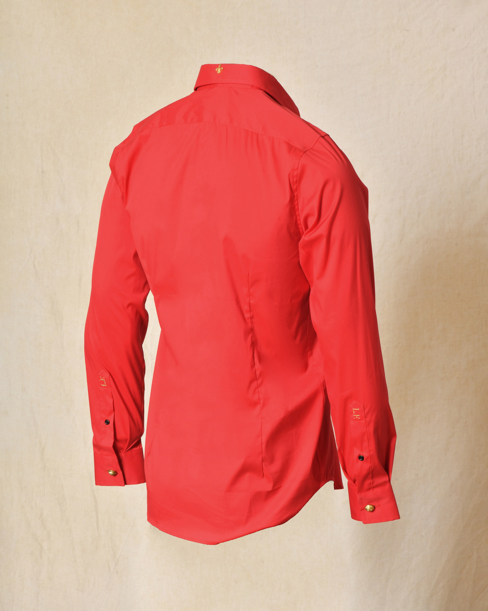 Chemise en coton rouge Lords & Fools