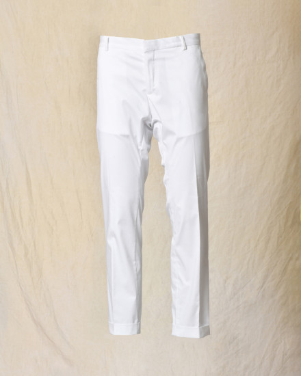 Pantalon en coton blanc RPL