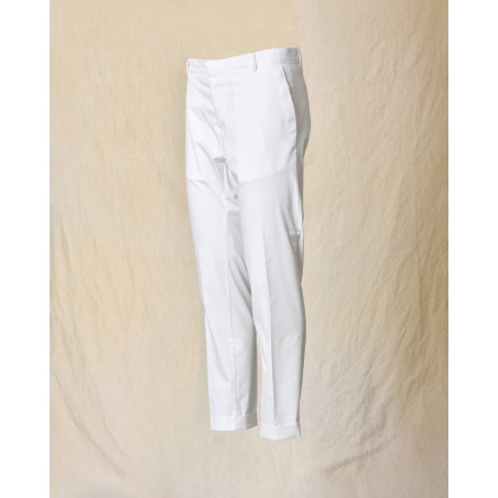 Pantalon en coton blanc RPL