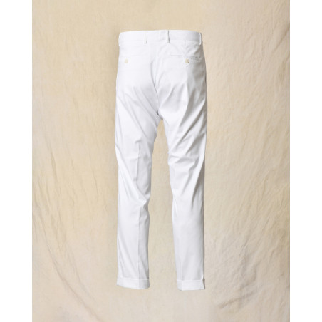 Pantalon en coton blanc RPL