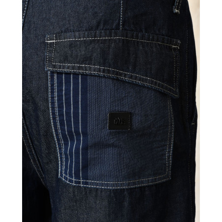 Bermuda en denim bleu Ixos