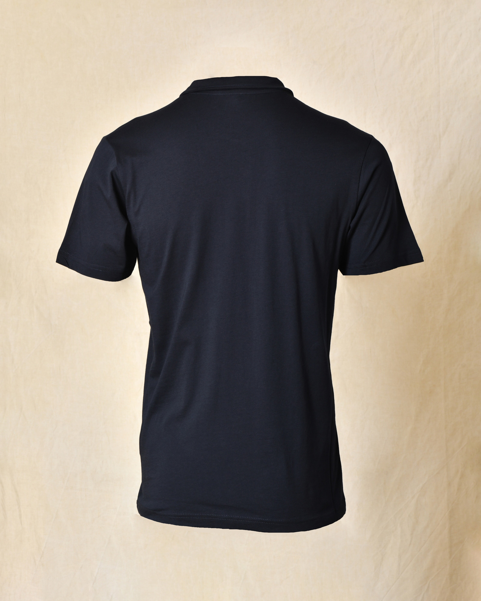 Polo en coton bleu Outfit