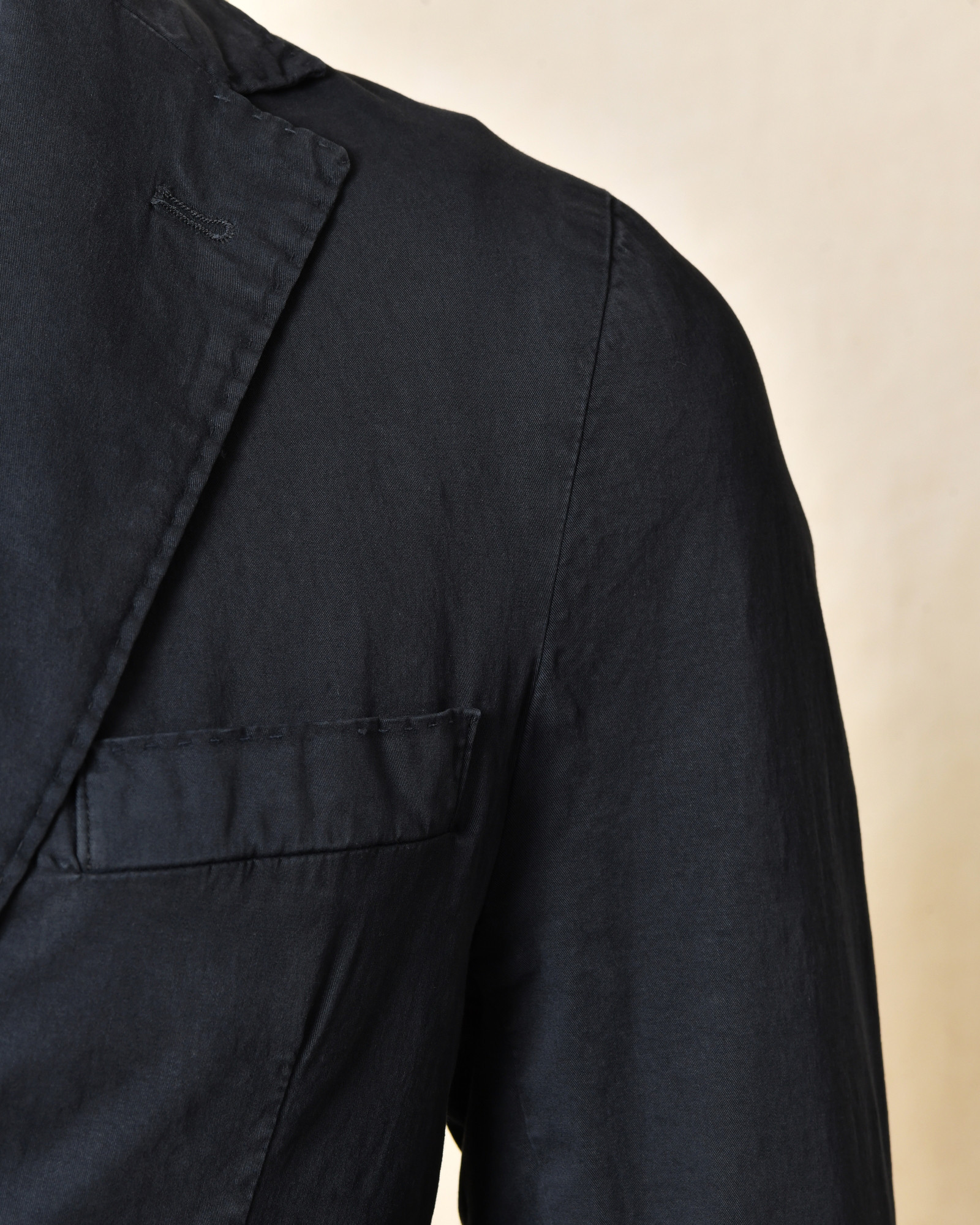 Veste blazer en coton bleu Outfit