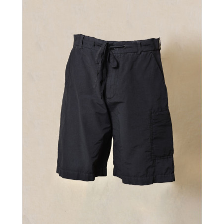 Bermuda en coton bleu Ixos