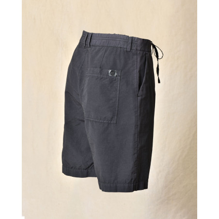 Bermuda en coton bleu Ixos