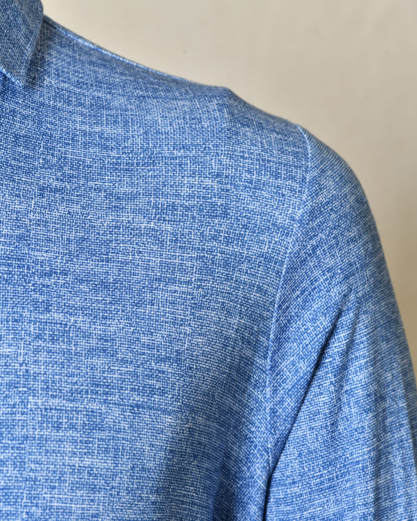 Chemise bleu chiné Blue Industry