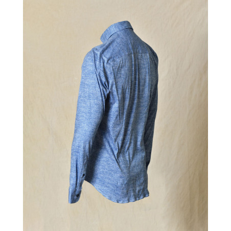 Chemise bleu chiné Blue Industry
