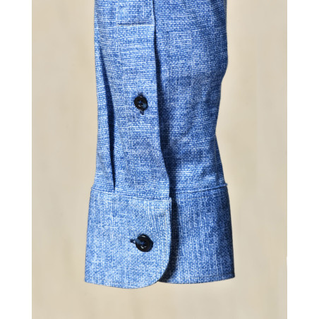 Chemise bleu chiné Blue Industry