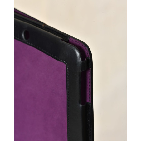 Pochette pour tablette en cuir à rayures multicolores Paul Smith