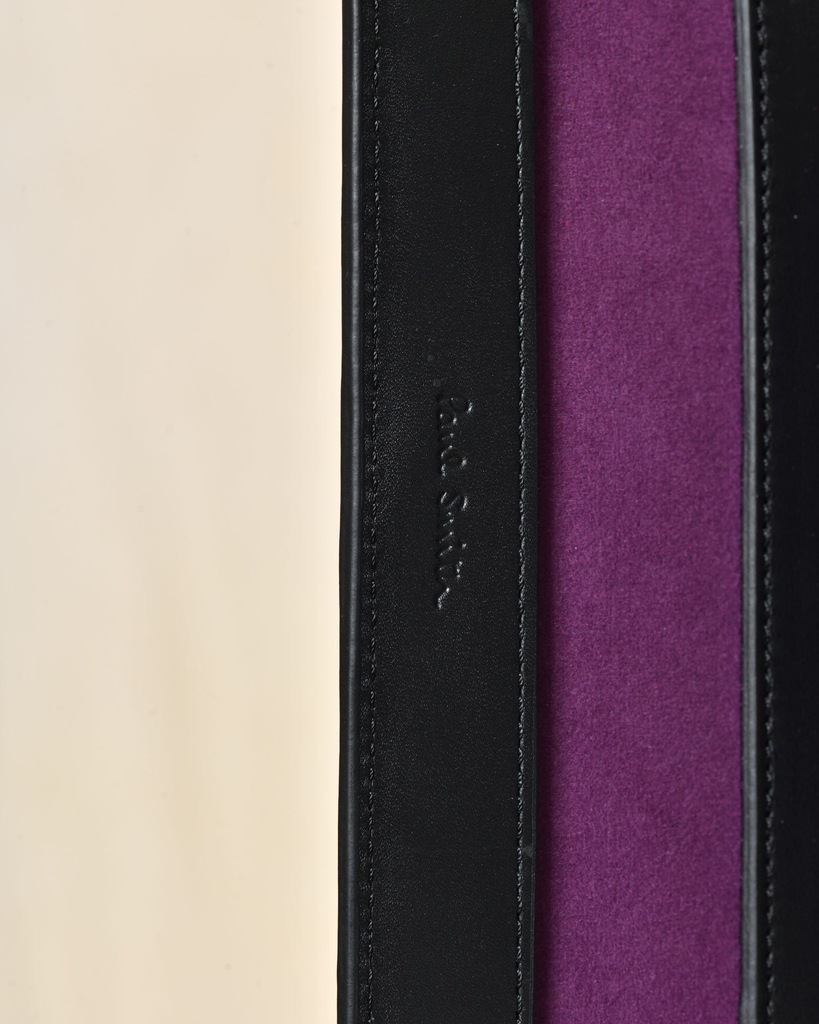 Pochette pour tablette en cuir à rayures multicolores Paul Smith