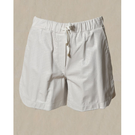 Short ajouré blanc Lorena Antoniazzi