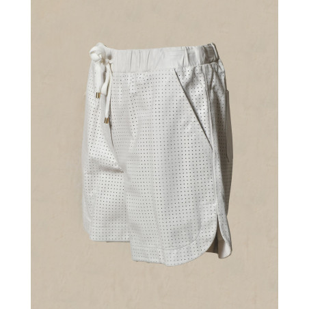 Short ajouré blanc Lorena Antoniazzi