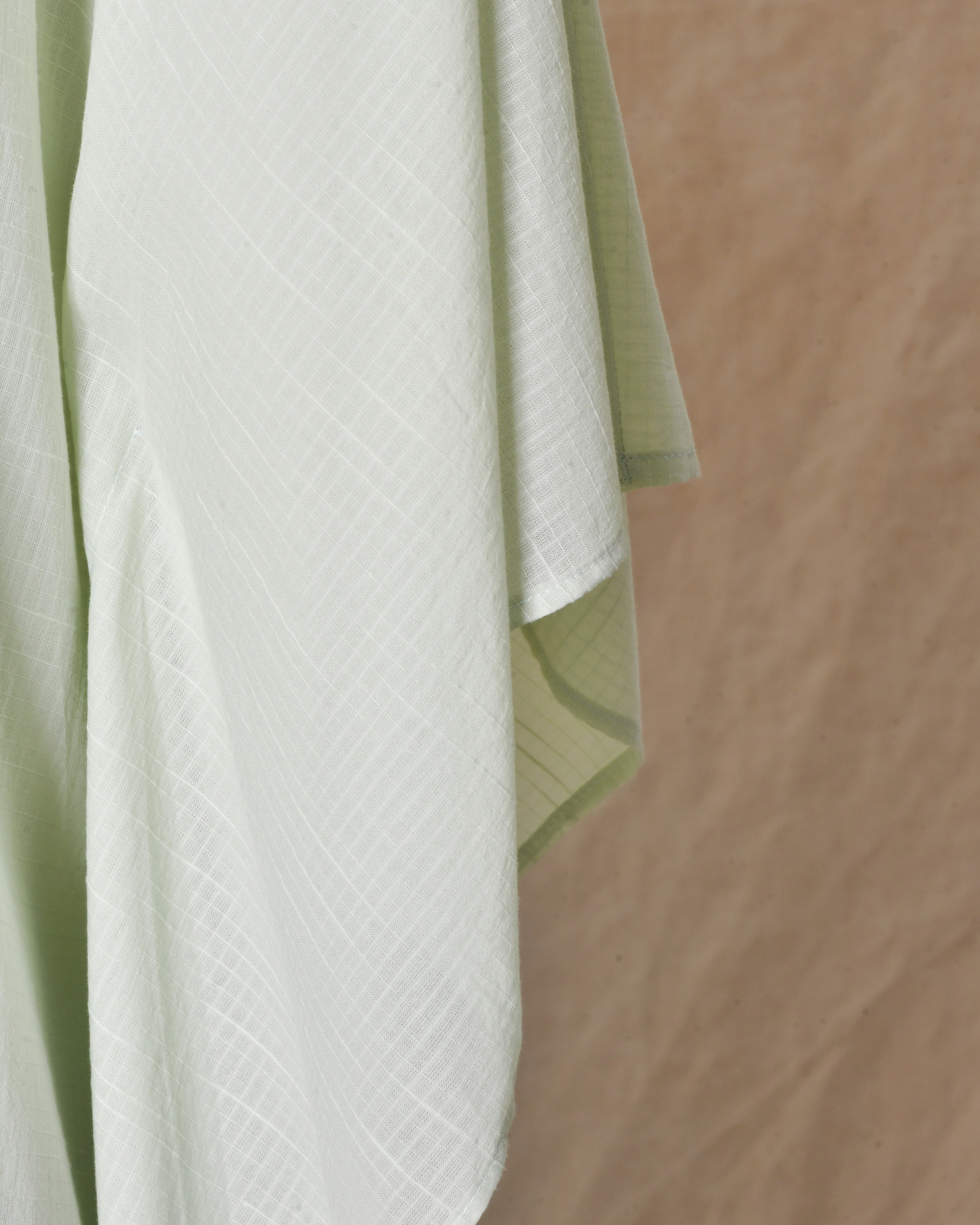 Robe maxi à volants verte Balossa