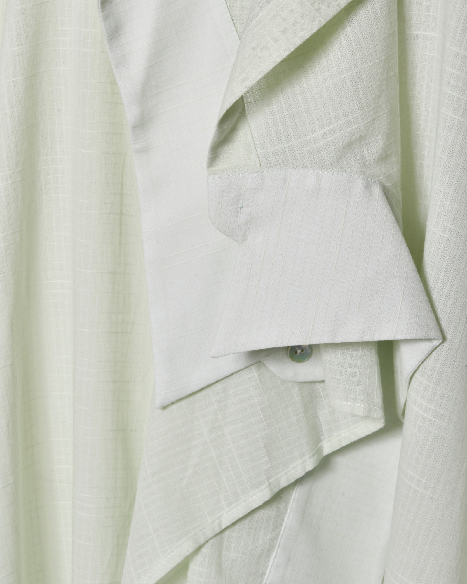 Robe maxi à volants verte Balossa