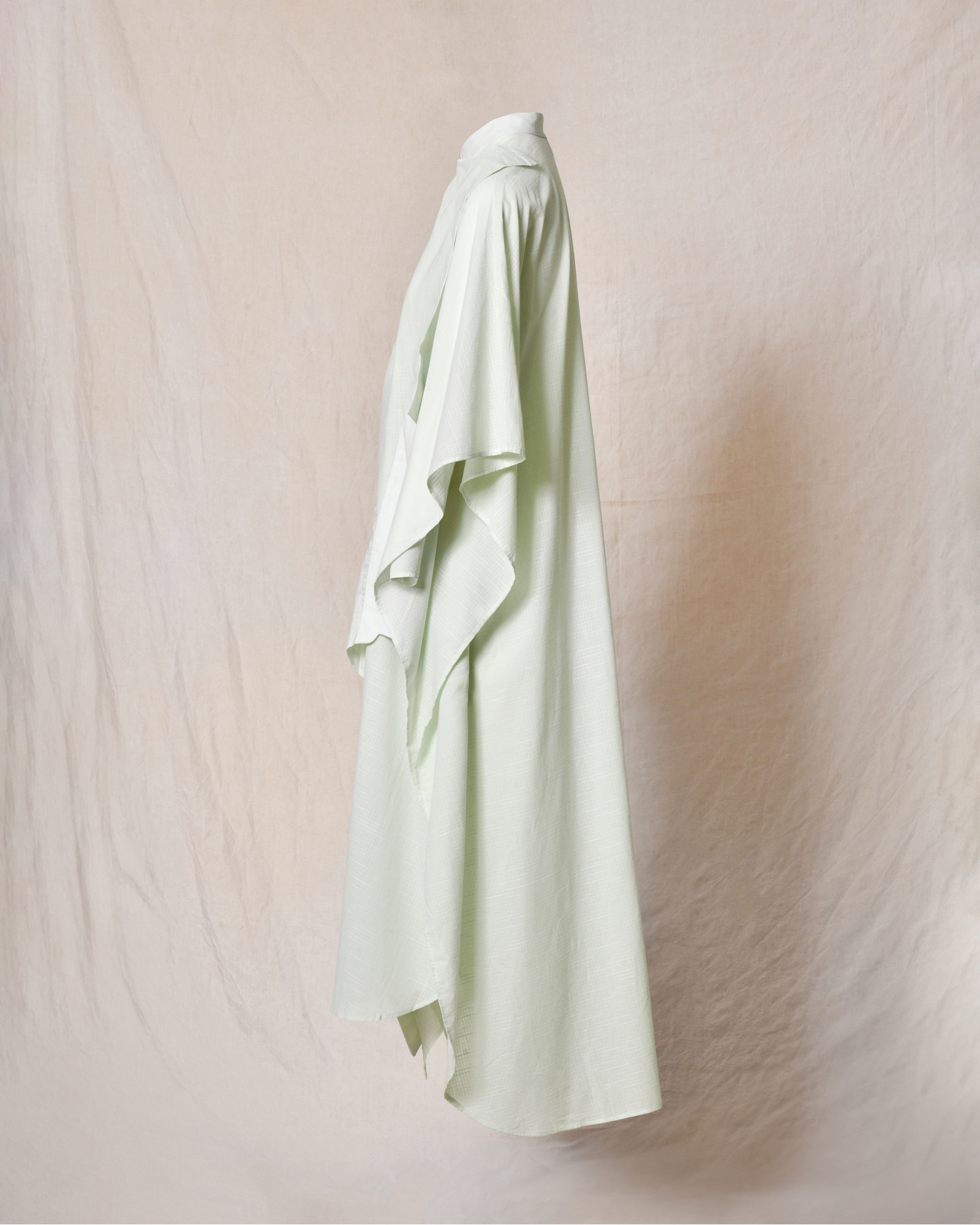 Robe maxi à volants verte Balossa