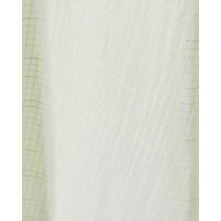 Robe maxi à volants verte Balossa