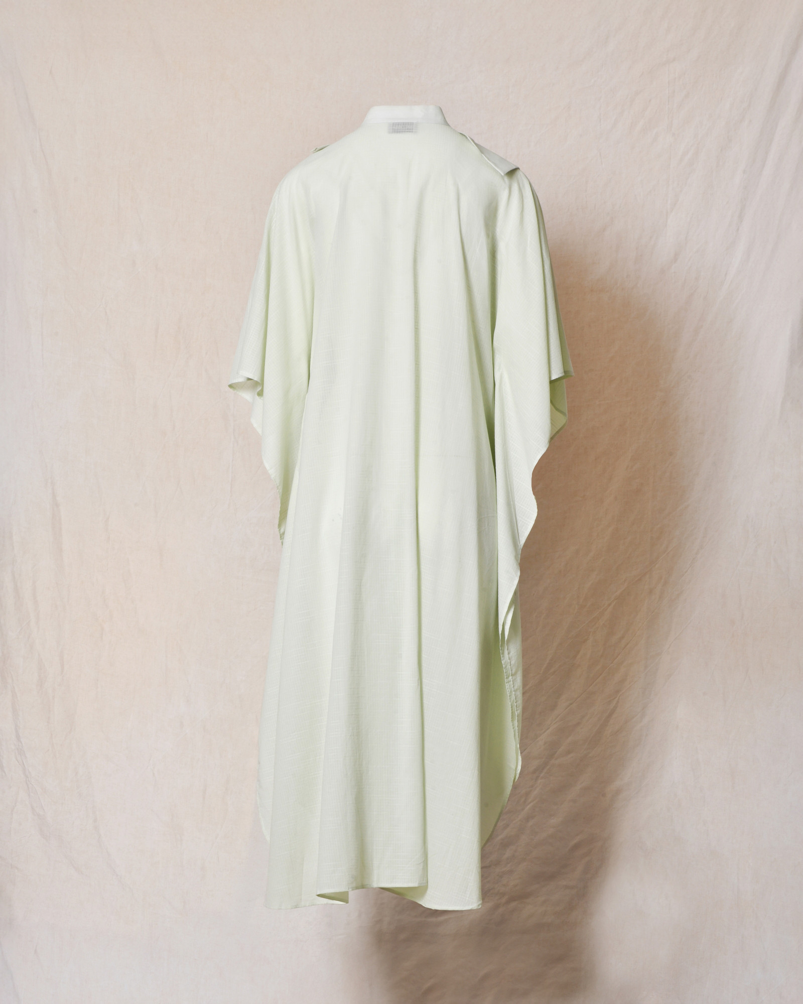 Robe maxi à volants verte Balossa