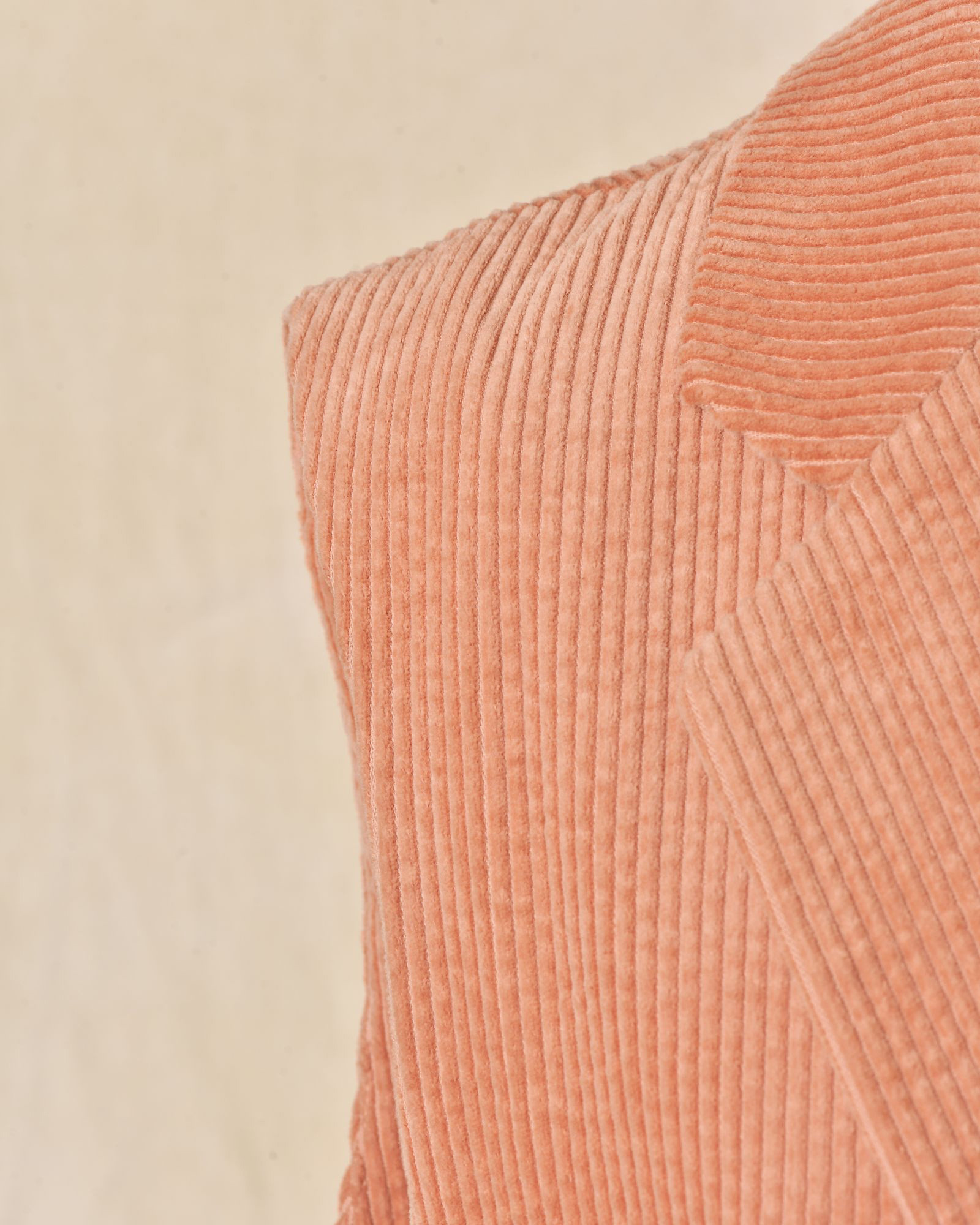 Veste côtelée sans manches orange Bella Jones