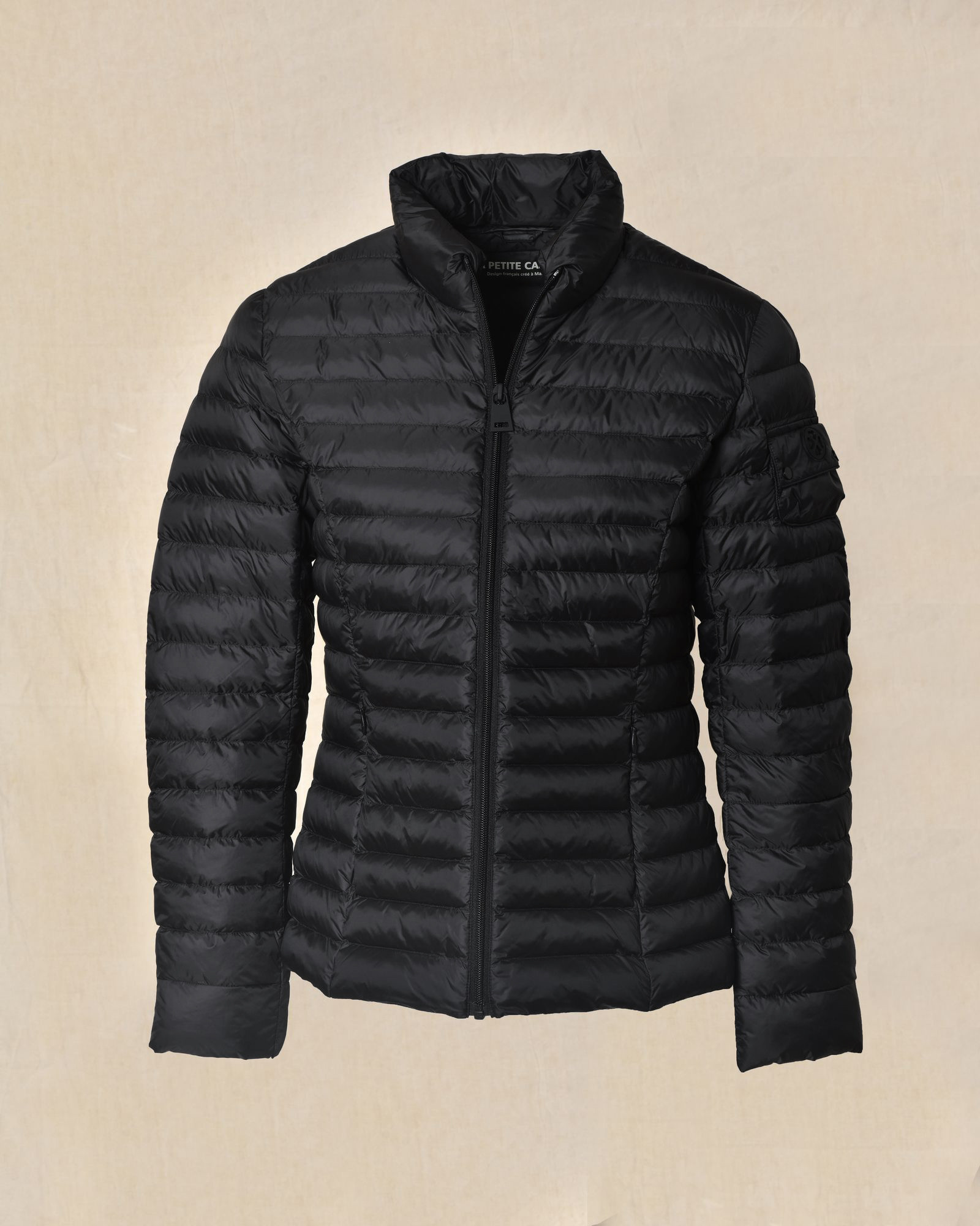 Doudoune légère noire Ma Petite Capsule