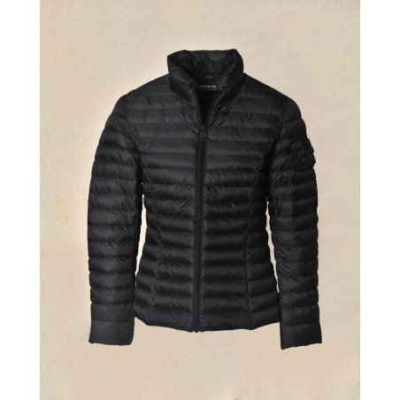 Doudoune légère noire Ma Petite Capsule