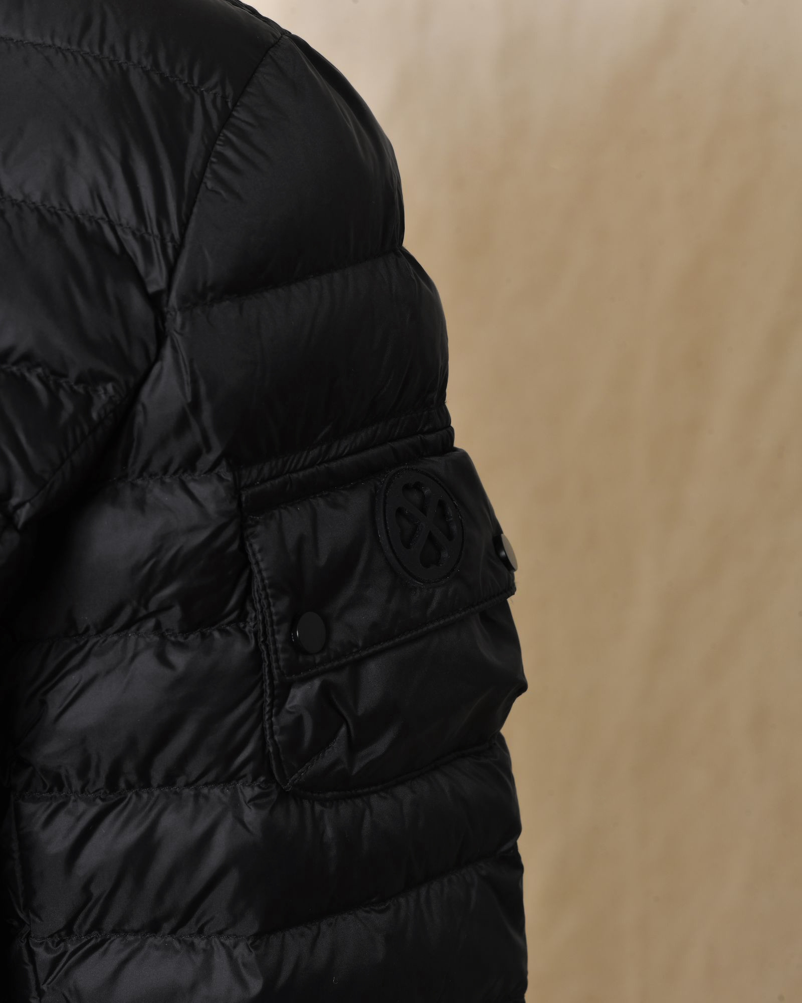 Doudoune légère noire Ma Petite Capsule