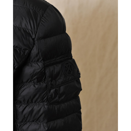 Doudoune légère noire Ma Petite Capsule