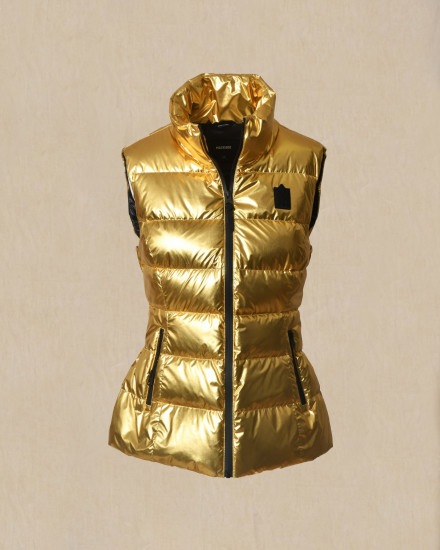 Doudoune sans manches doré Mackage
