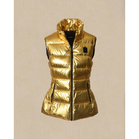 Doudoune sans manches doré Mackage
