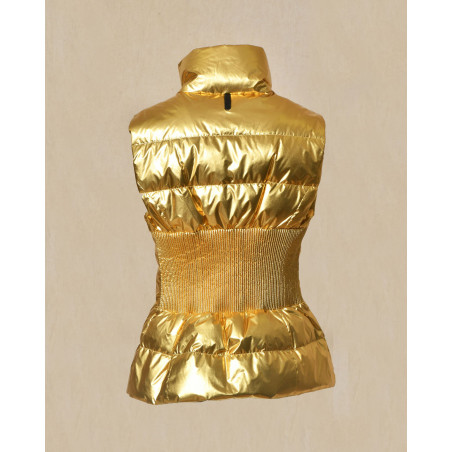 Doudoune sans manches doré Mackage