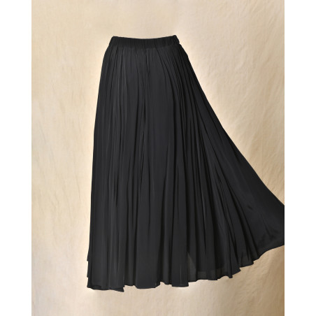 Jupe plissée avec applications tressées Forte Forte