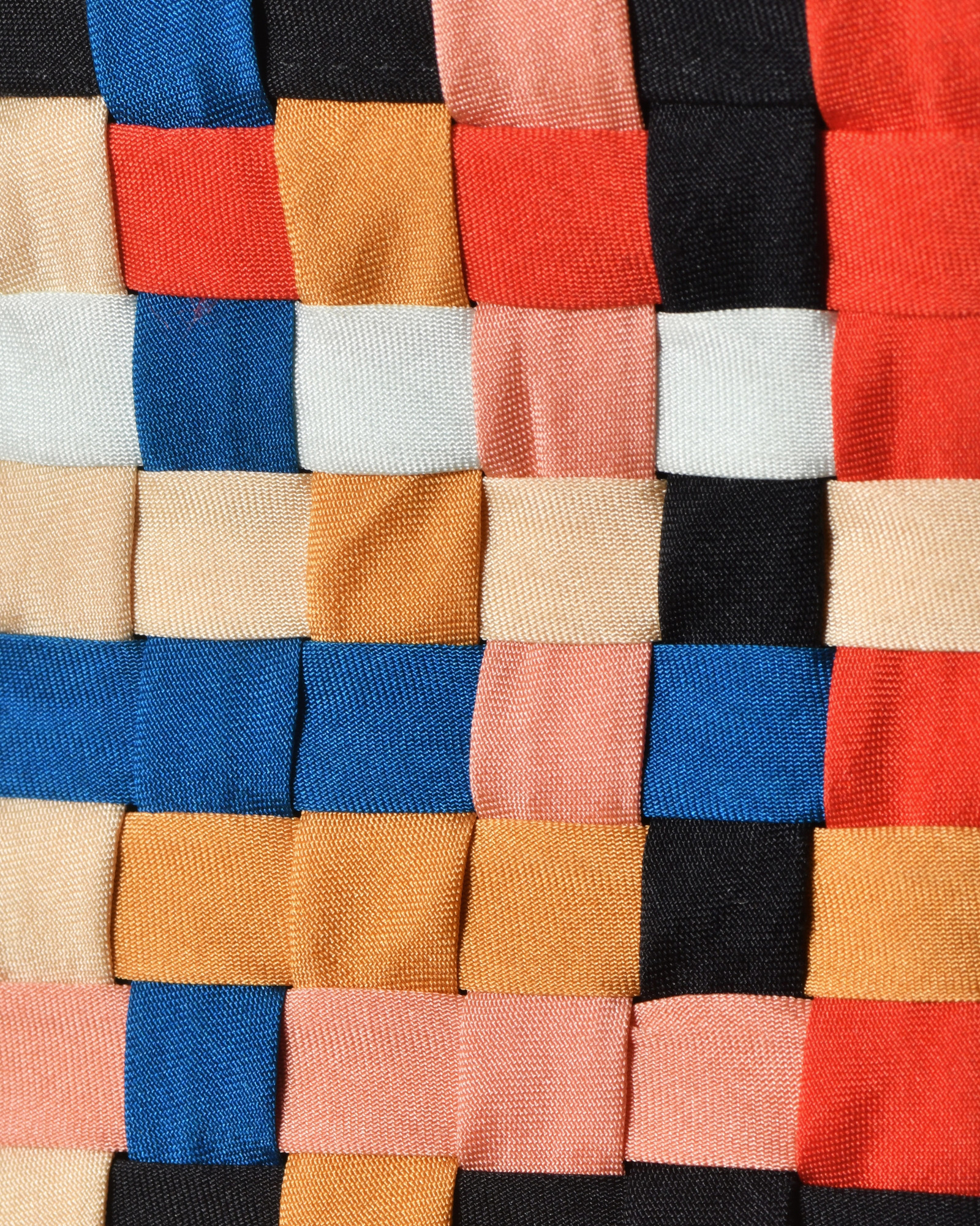 Jupe plissée avec applications tressées Forte Forte