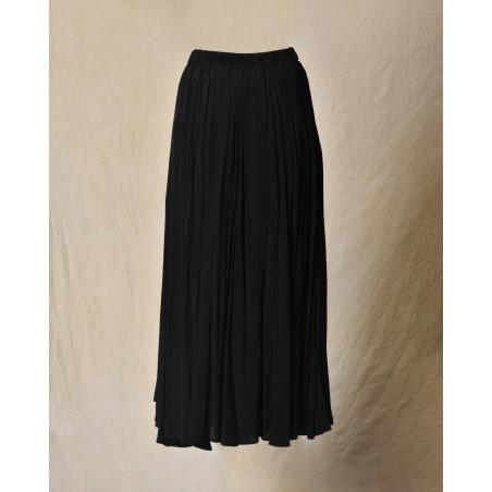 Jupe plissée avec applications tressées Forte Forte