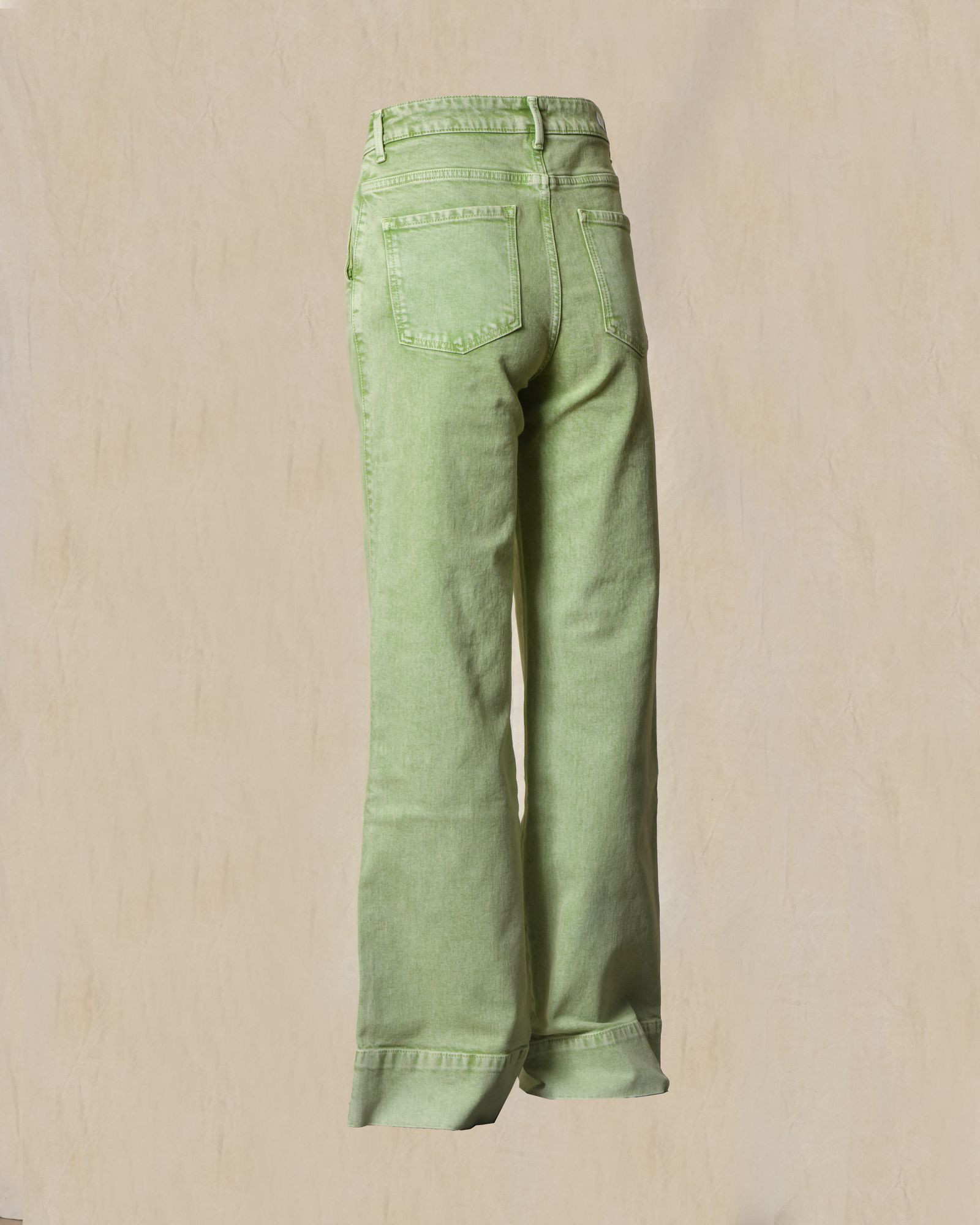 Jean en coton vert May June
