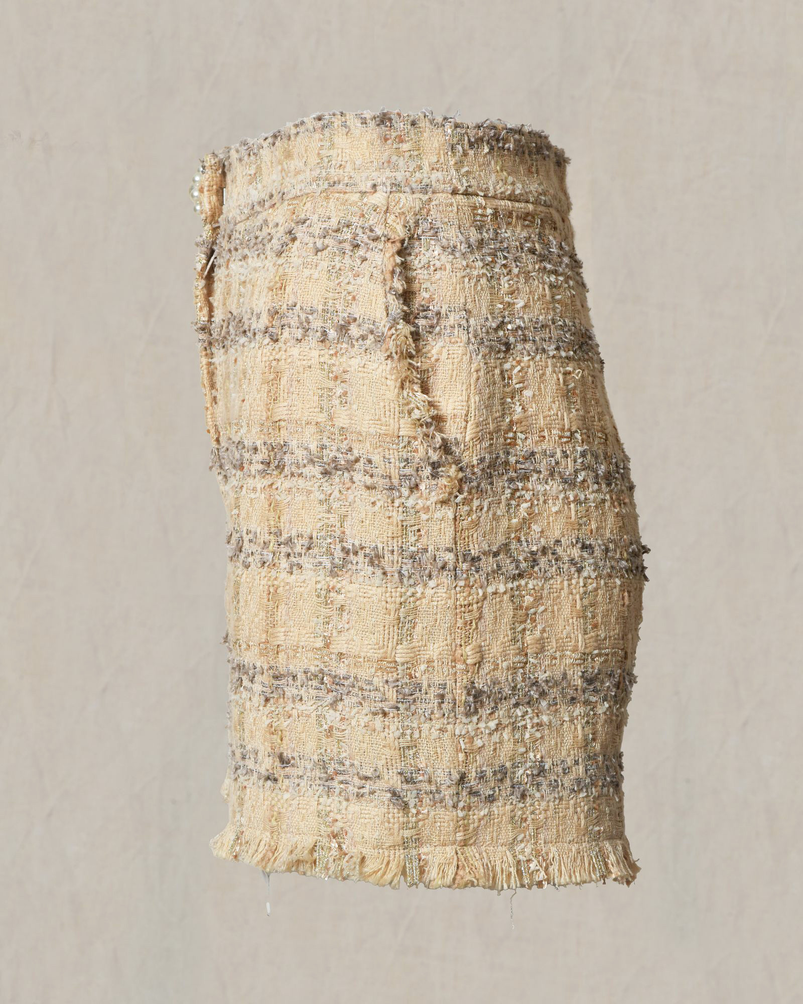 Short en tweed beige Edward Achour