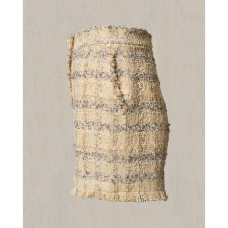 Short en tweed beige Edward Achour