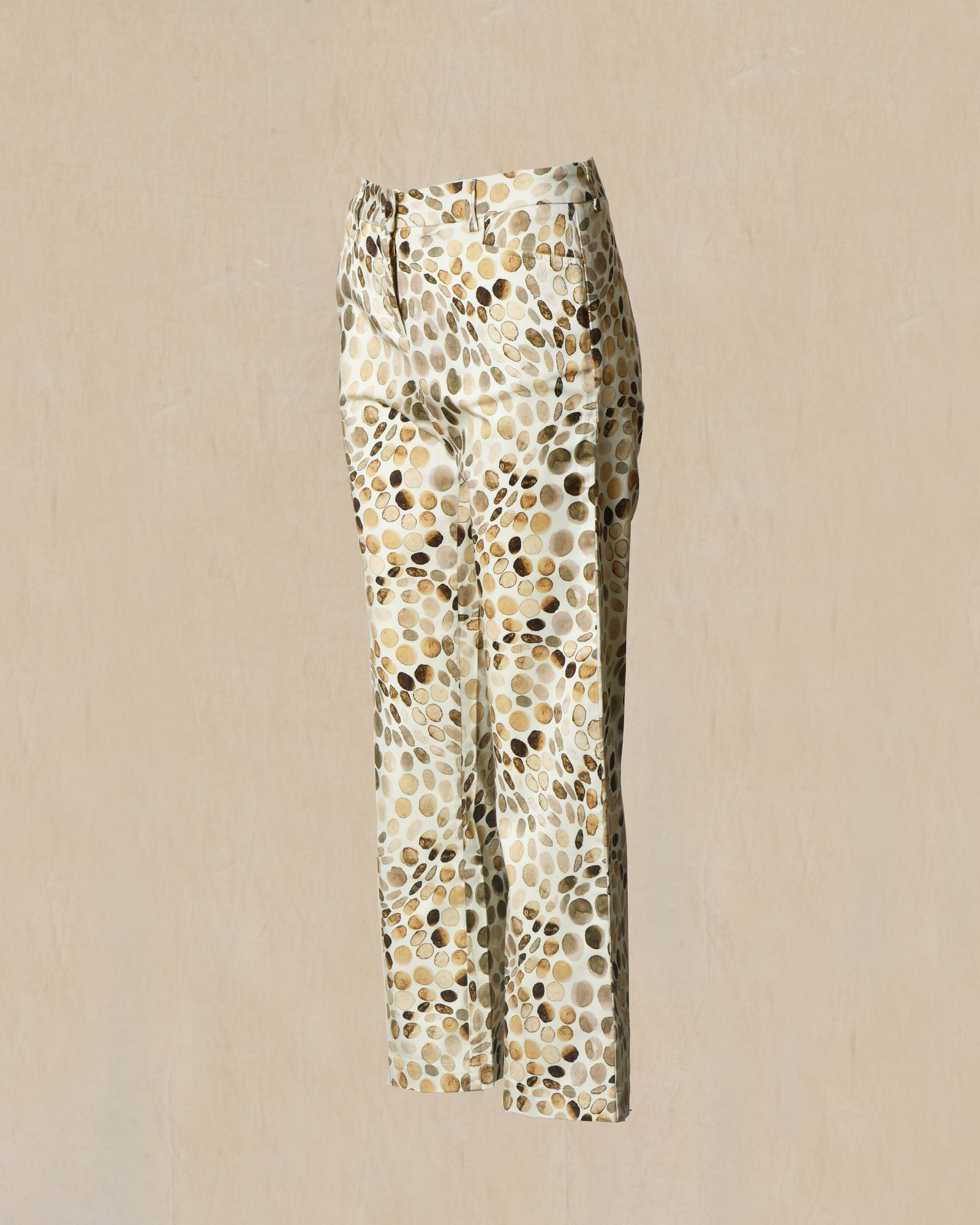 Pantalon à imprimé écru May June