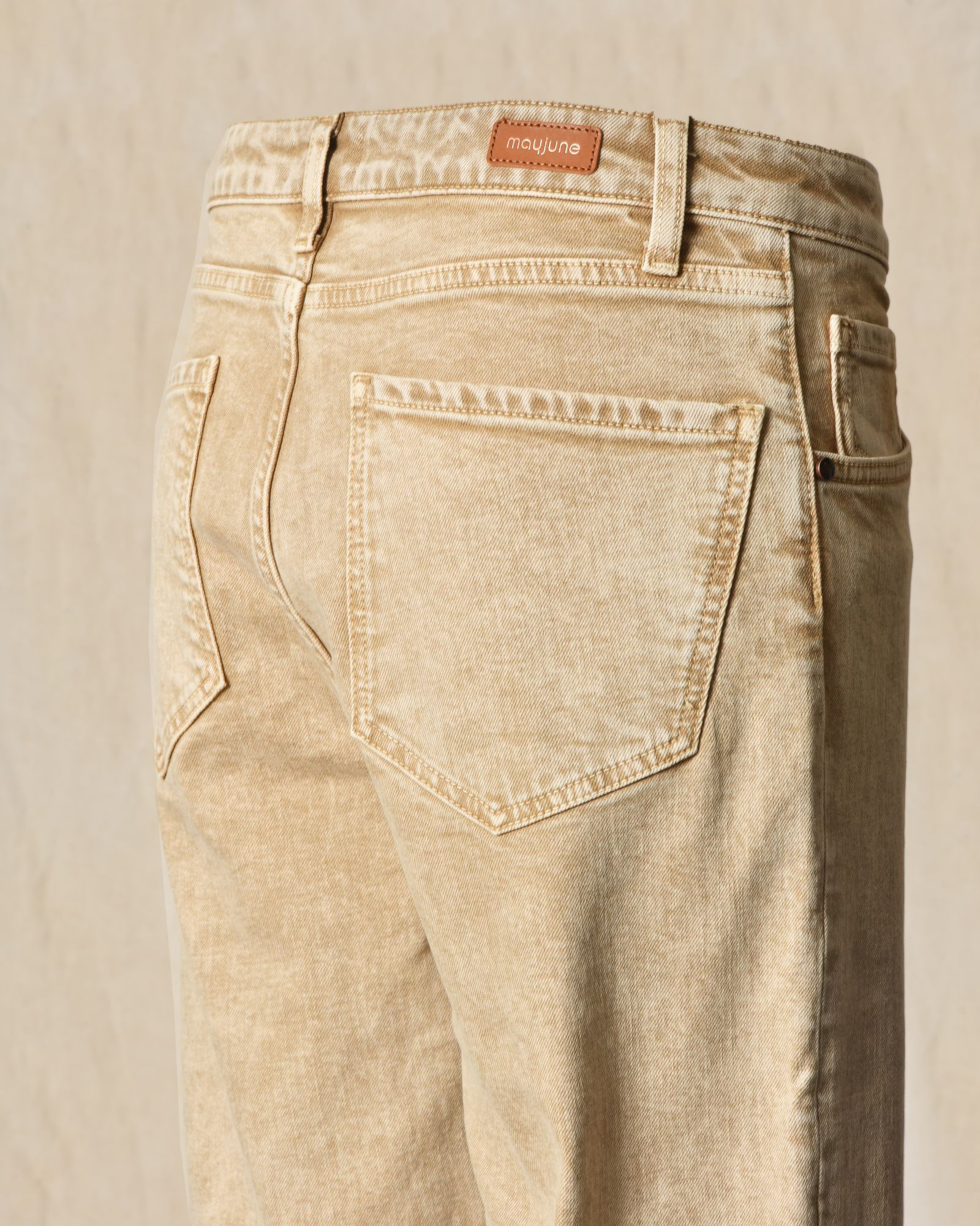 Jean en coton beige May June