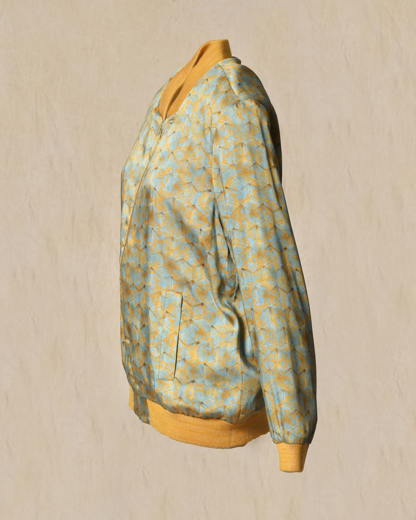 Blouson teddy à motifs floraux Maison Père