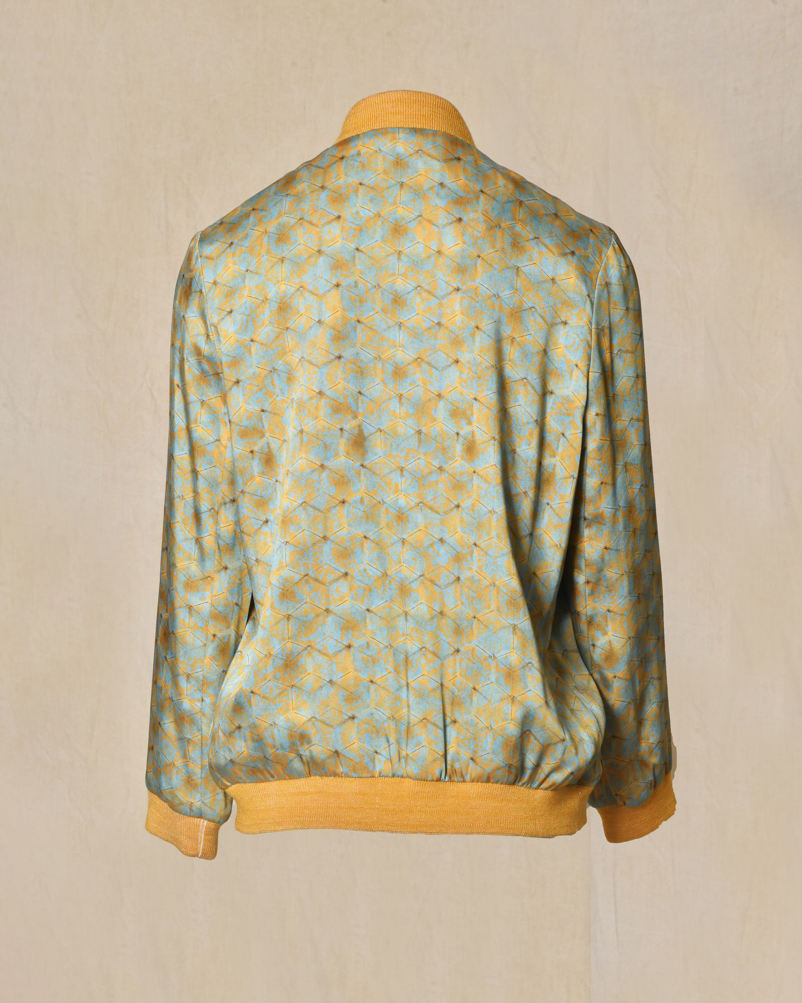 Blouson teddy à motifs floraux Maison Père