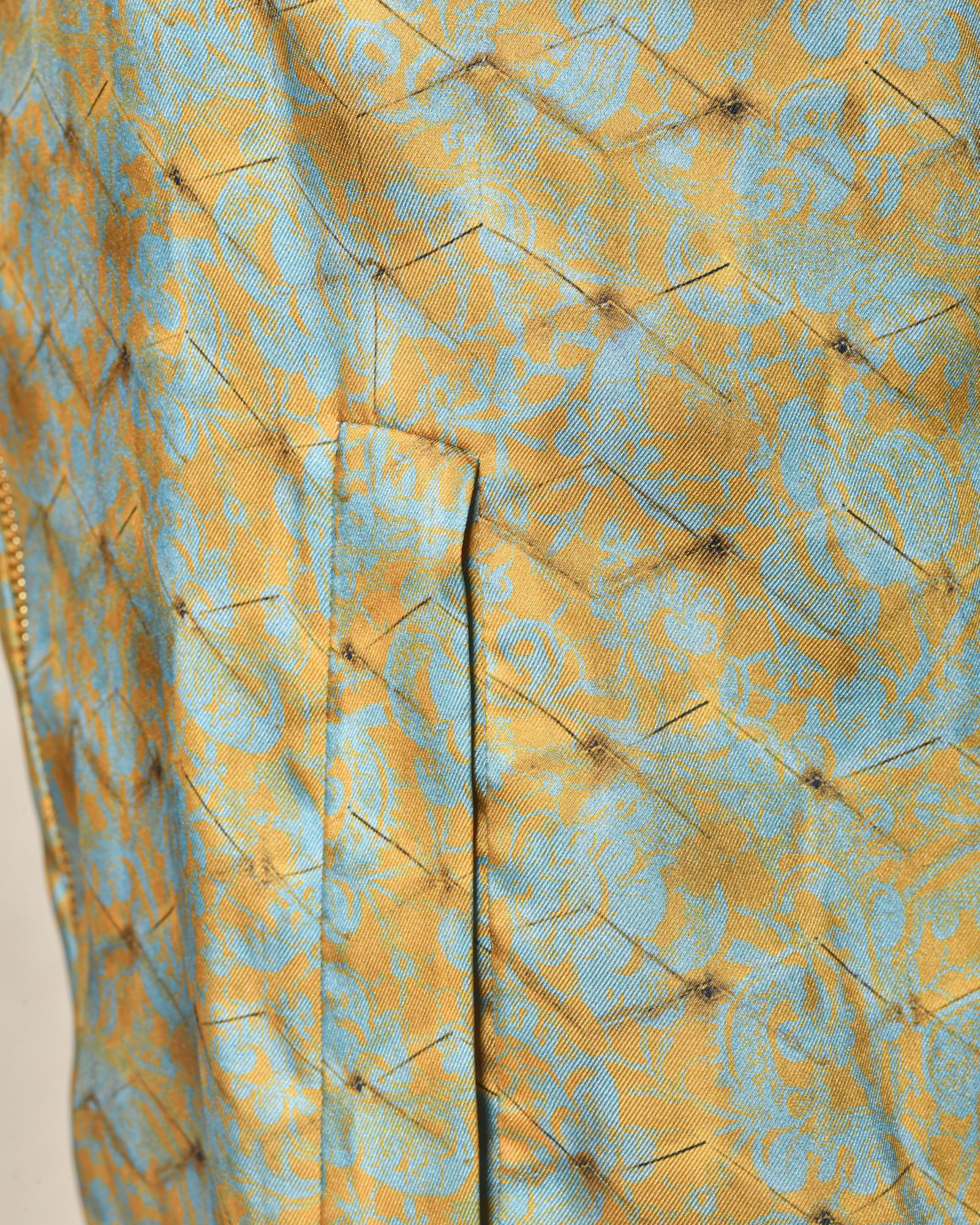 Blouson teddy à motifs floraux Maison Père