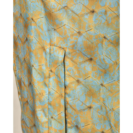 Blouson teddy à motifs floraux Maison Père