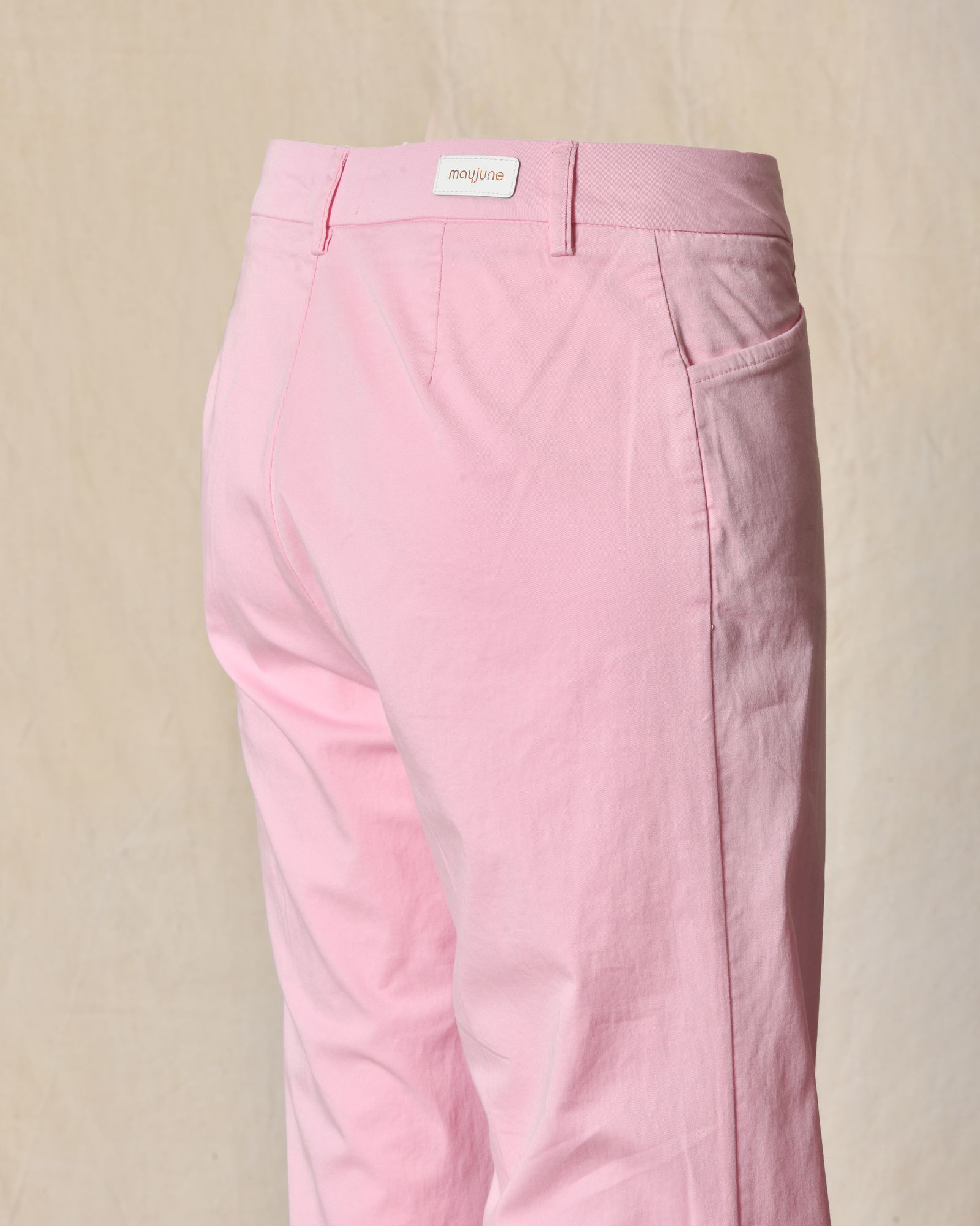 Pantalon en coton rose May June