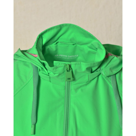 Veste imperméable verte Ma Petite Capsule