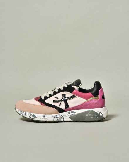 Baskets roses à semelle graphique Premiata