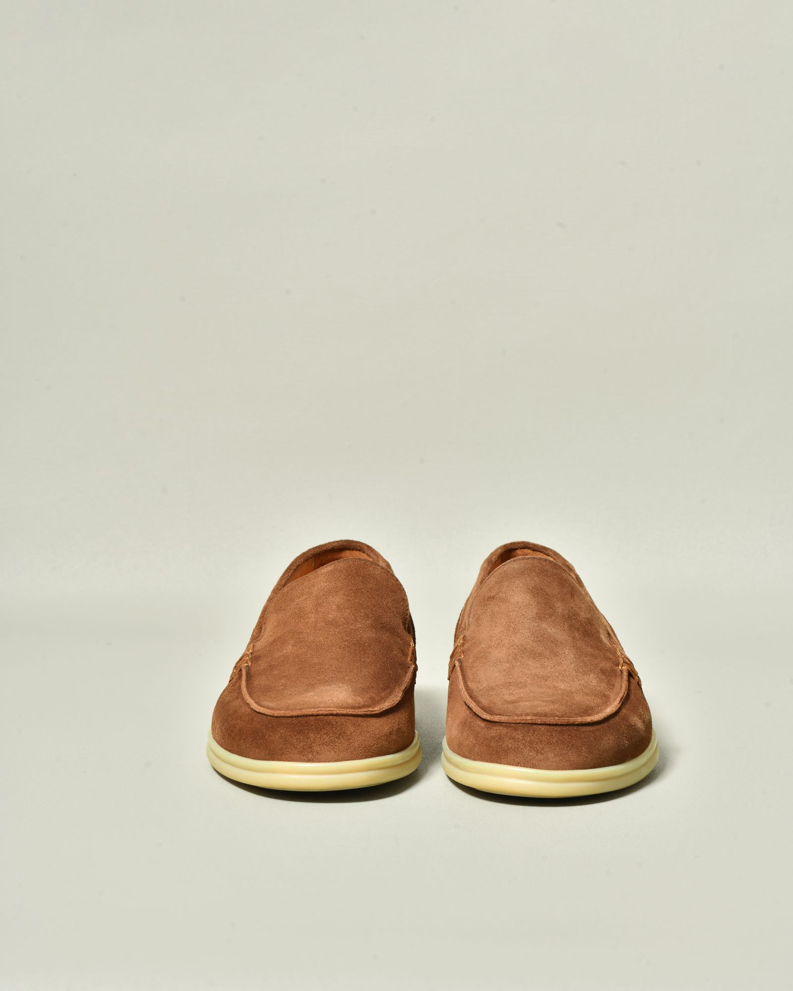 Mocassins en suède marron Mille 885