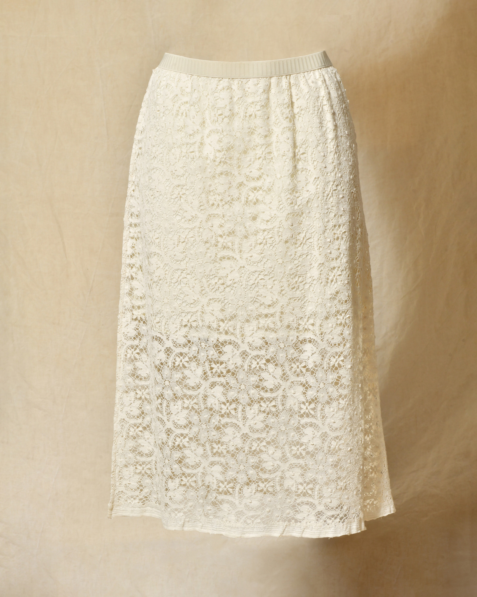 Jupe en dentelle écru Ter Et Bantine