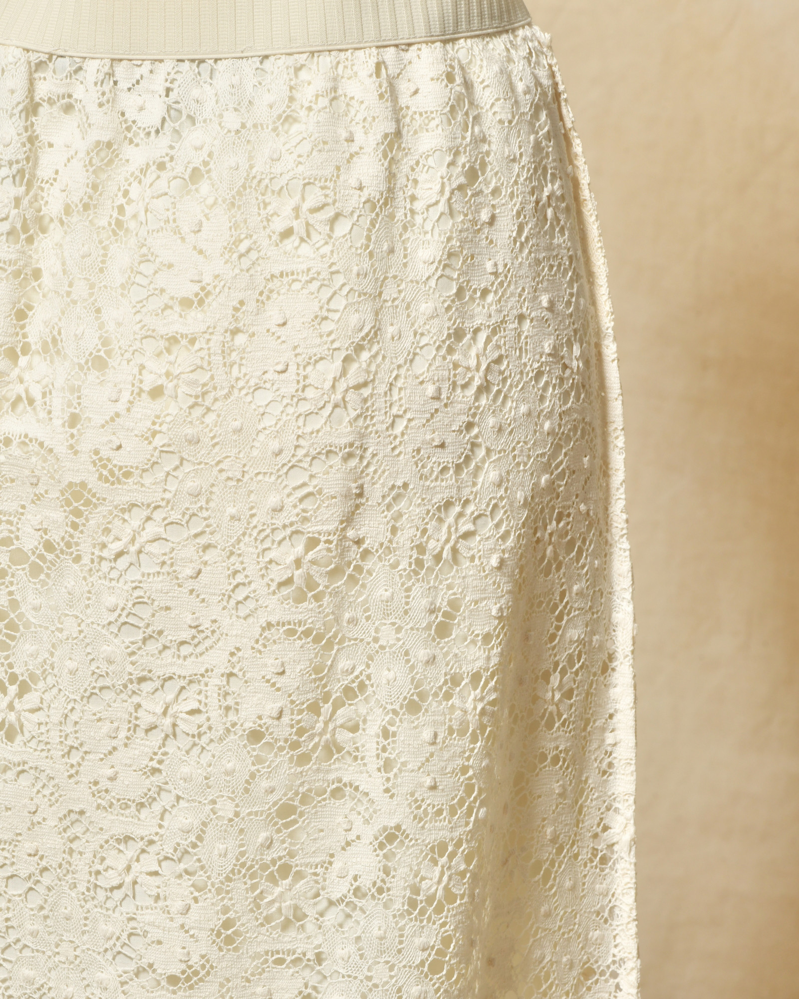 Jupe en dentelle écru Ter Et Bantine
